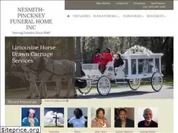 Sites similar to nesmithpinckneyfuneralhome.com
