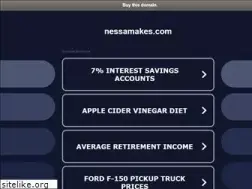 Sites similar to nessamakes.com