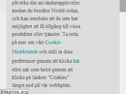 Sites similar to nestle.se