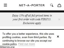 Sites similar to neta-porter.com