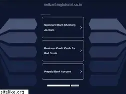 Sites similar to netbankingtutorial.co.in
