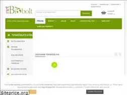 Sites similar to netbiobolt.hu