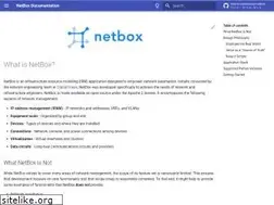 Sites similar to netbox.readthedocs.io