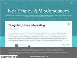 Sites similar to netcrimes.blogspot.com