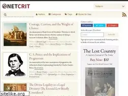 Sites similar to netcrit.com
