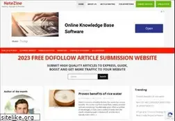 Sites similar to netezinearticles.com