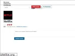 Sites similar to netflix.pissedconsumer.com