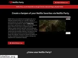 Sites similar to netflixparty.com.co