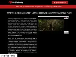 Sites similar to netflixparty.pe