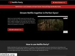 Sites similar to netflixparty.us
