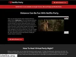 Sites similar to netflixparty.xyz