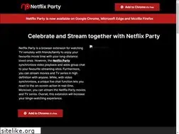 Sites similar to netflixpartys.com