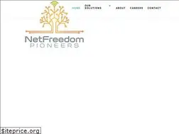 Sites similar to netfreedompioneers.org