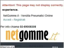 Sites similar to netgomme.it