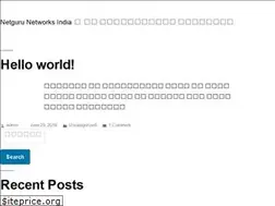 Sites similar to netgurusolutionindia.com