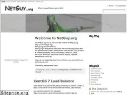 Sites similar to netguy.org
