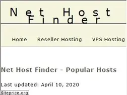 Sites similar to nethostfinder.com