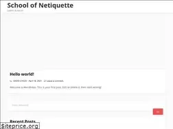 Sites similar to netiquette.xyz