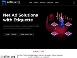 Sites similar to netiquetteads.com