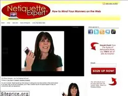 Sites similar to netiquetteexpert.com