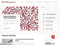Sites similar to netmanners.com