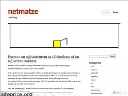 Sites similar to netmatze.wordpress.com