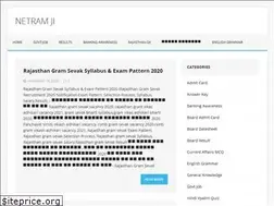 Sites similar to netramji.com