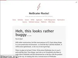 Sites similar to netscalerrocks.com
