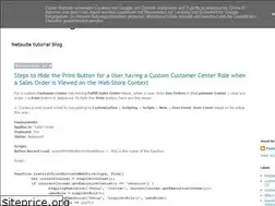 Sites similar to netsuite-tutorial.blogspot.com