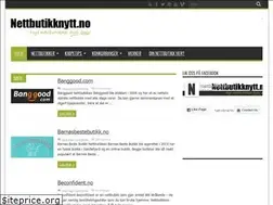 Sites similar to nettbutikknytt.no