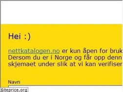 Sites similar to nettkatalogen.no