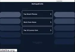 Sites similar to nettopdf.info
