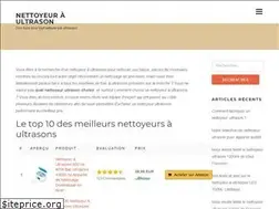 Sites similar to nettoyeurultrason.fr