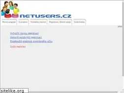 Sites similar to netusers.cz