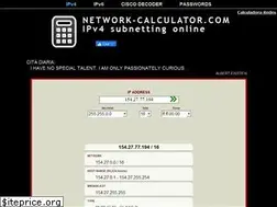 Sites similar to network-calculator.com