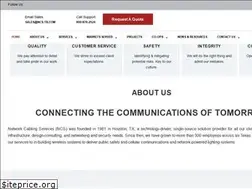 Sites similar to networkcablingservices.com