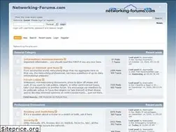 Sites similar to networking-forums.com