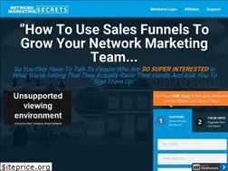 Sites similar to networkmarketingsecrets.com