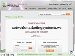 Sites similar to networkmarketingsystems.ws