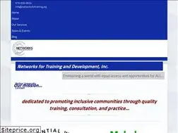 Sites similar to networksfortraining.org