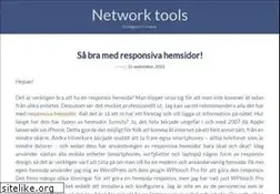Sites similar to networktools.se