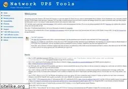 Sites similar to networkupstools.org