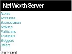 Sites similar to networthserver.com