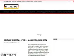 Sites similar to netzbeitrag.de
