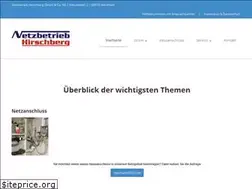 Sites similar to netzbetrieb-hirschberg.de