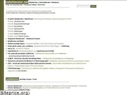 Sites similar to netzliteratur.net