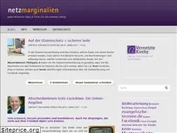 Sites similar to netzmarginalien.de