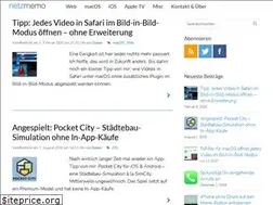 Sites similar to netzmemo.de