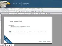 Sites similar to netztext.eu