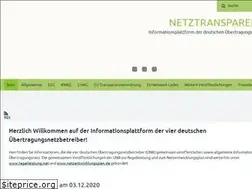 Sites similar to netztransparenz.de